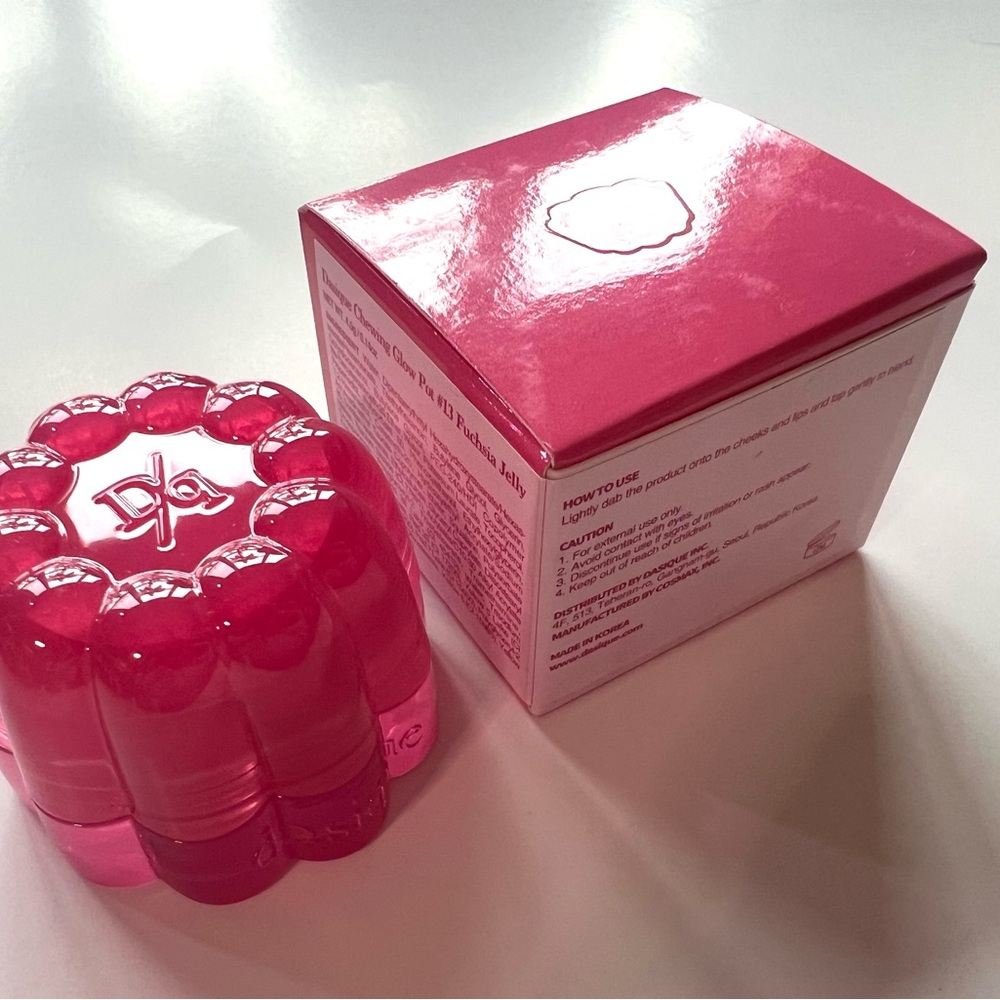Dasique Korean skin care Chewing Glow Pot - Fuchsia Pink cake jello mold